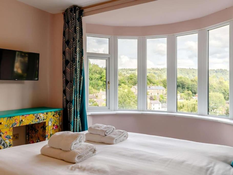 Dawns House Cromford, Peak District, Hot Tub, For 6 - Stunning Views Apartment Exterior photo